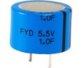 Super Capacitor, 0.1F, 5.5V